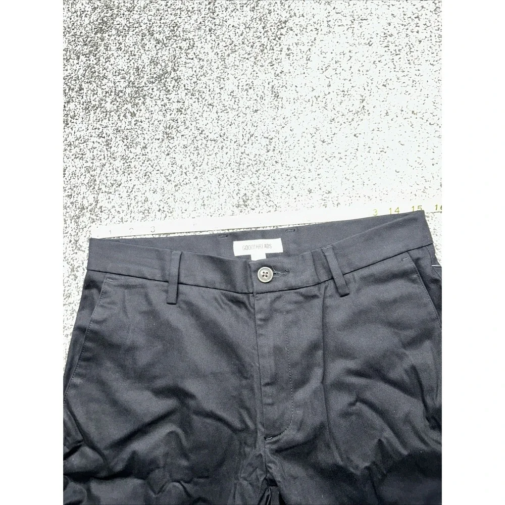 Goodthreads Slim Fit Men’s Pants 30x30 Black Casual Trousers